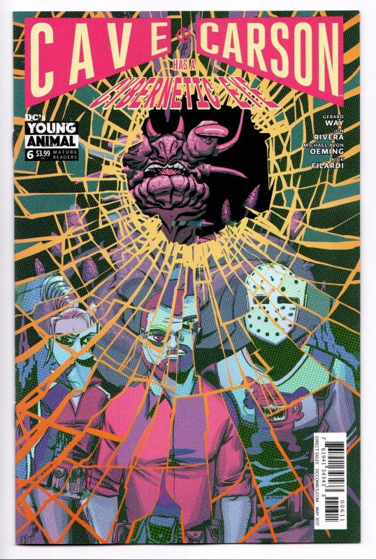 Cave Carson Has A Cybernetic Eye #6 - Main Cover (DC, 2017) - New/Unread (NM)