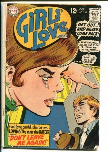 GIRLS' LOVE STORIES #138 1968-DC COMIC-ROMANCE VG