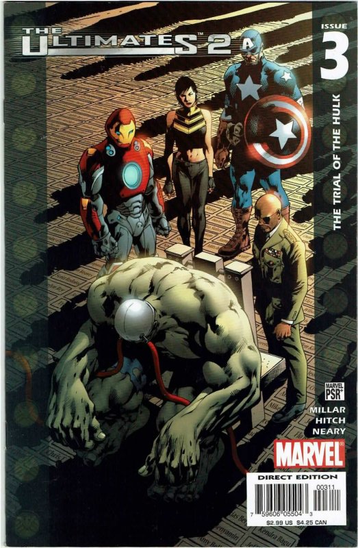 Ultimates 2 #3 Mark Millar Bryan Hitch NM