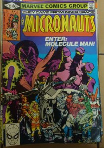 Micronauts (Vol. 1) #23 Michael Golden Cover Pat Broderick Art