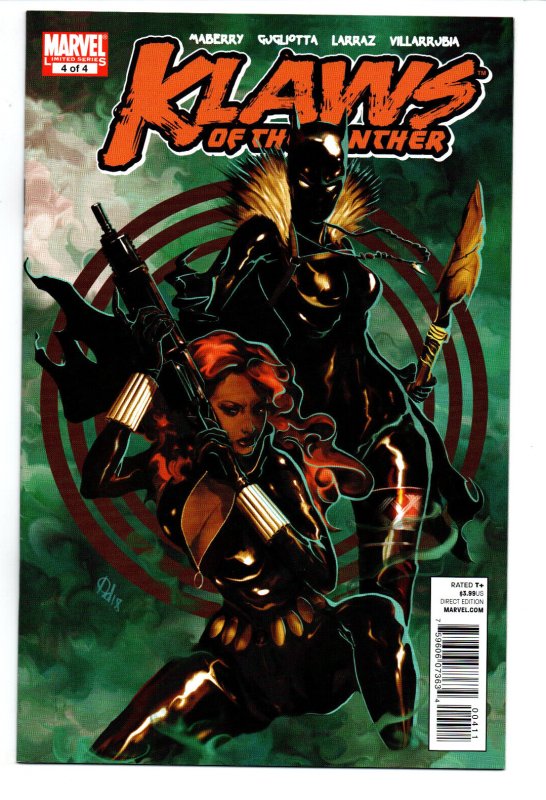 Klaws of the Panther #4 - Shuri & Black Widow Cover - Black Panther -2010- (-NM) 