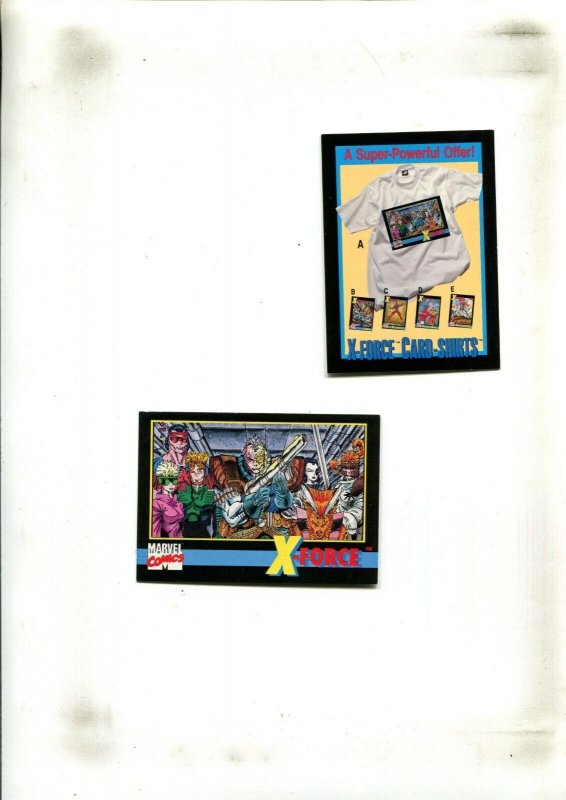 X-FORCE #1 (9.2) WITH X-FORCE CARDS!! 1991
