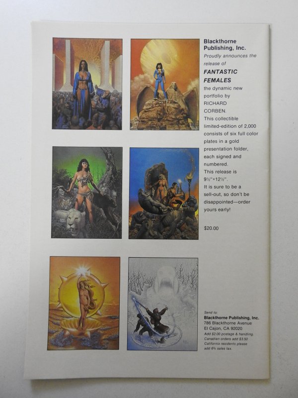 Blackthorne 3-D Series #1 (1985) FN/VF Condition! W/ 3-D glasses