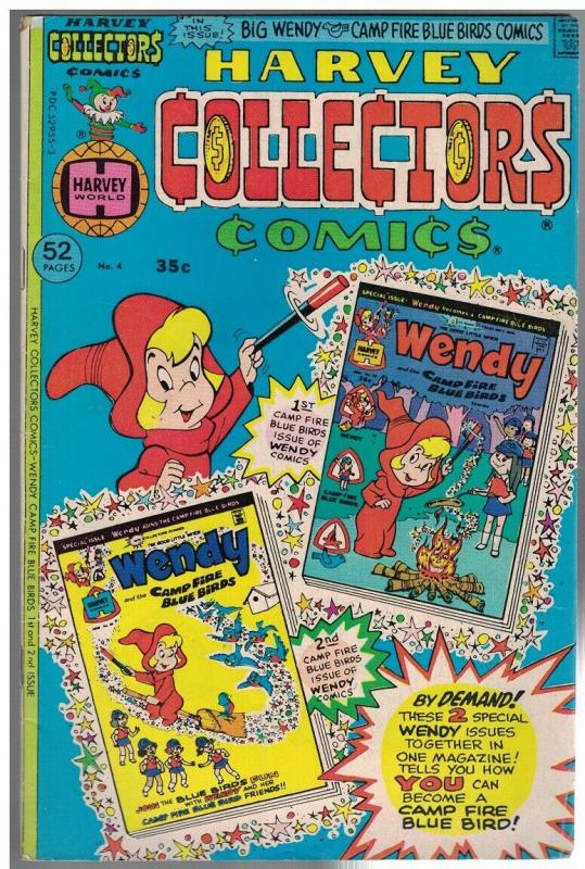 HARVEY COLLECTORS COMICS  4 VG+ Mar. 1976