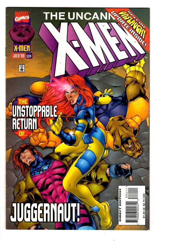 5 The Uncanny X-Men Marvel Comic Books # 333 334 335 336 337 Gambit Phoenix BH31