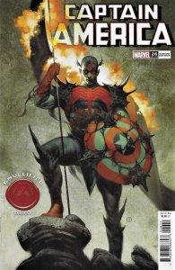 Captain America (9th Series) #26A VF/NM ; Marvel | 730 Knullified Variant Knull