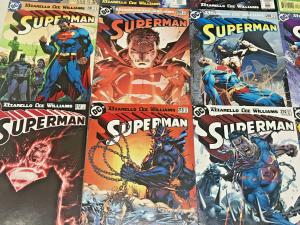 SUPERMAN#204-215 VF/NM LOT 2004 JIM LEE RUN DC COMIC