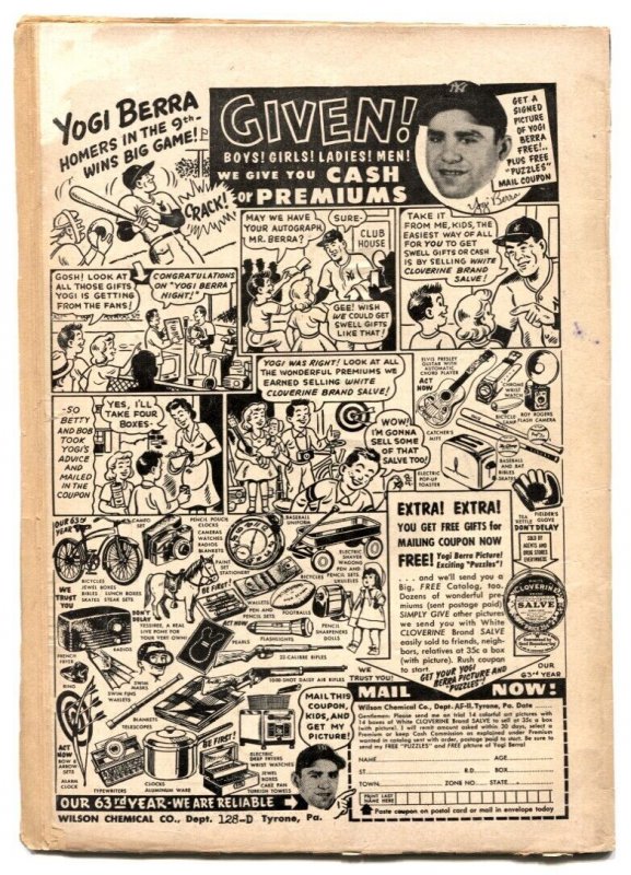 Rider #3  1957 - Ajax  -VG - Comic Book