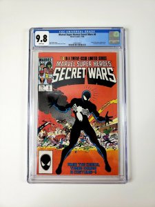MARVEL Super Heroes SECRET WARS #8 CGC 9.8 White Pages SYMBIOTE SPIDER-MAN!