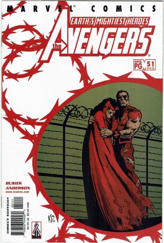 Avengers #51 (1998 v3) Kurt Busiek Fantastic Four Scarlet Witch NM