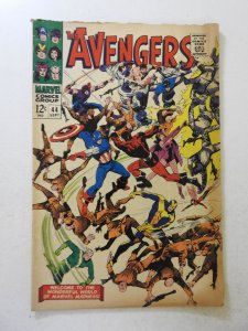 The Avengers #44 (1967) VG- Condition