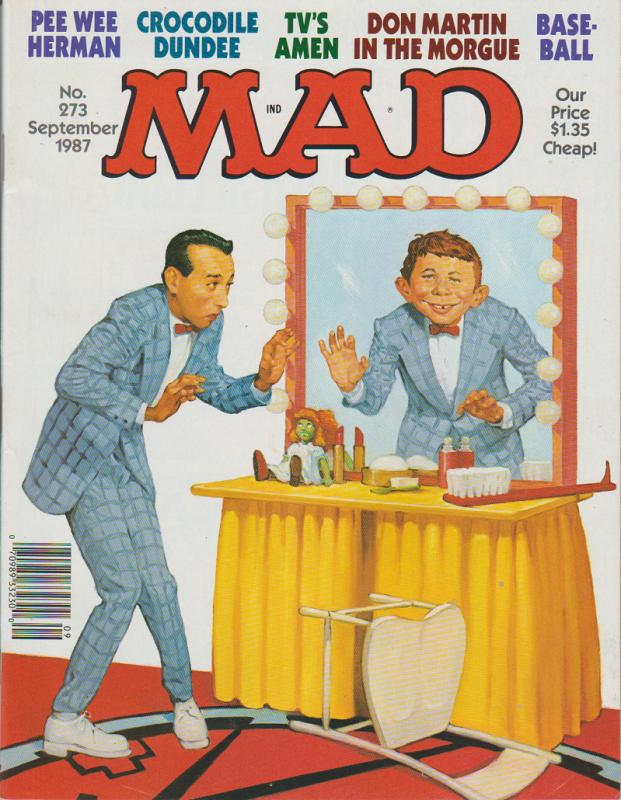 MAD MAGAZINE #273 - HUMOR COMIC MAGAZINE