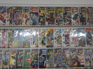 Huge Lot 140+ Comics W/ Superman, Spider-Man, Hulk +More! Avg. VF-