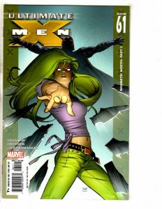 Lot Of 5 Ultimate X-Men Marvel Comic Books # 61 62 63 64 65 Wolverine Storm J263 