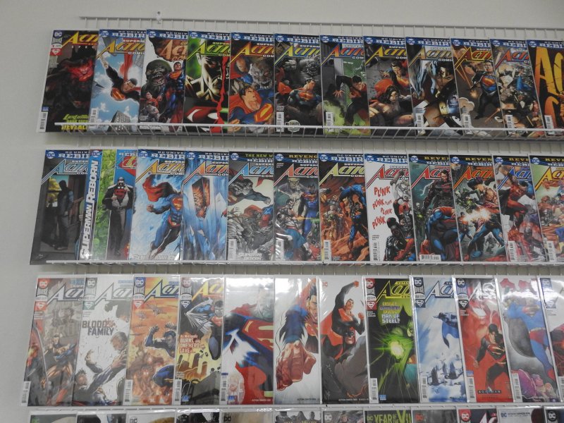 Huge Lot 140+ All Action Comics!! Variants throughout this box!!