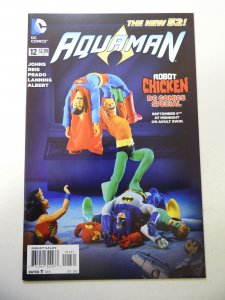 Aquaman #12 Robot Chicken Cover (2012) VF- Condition