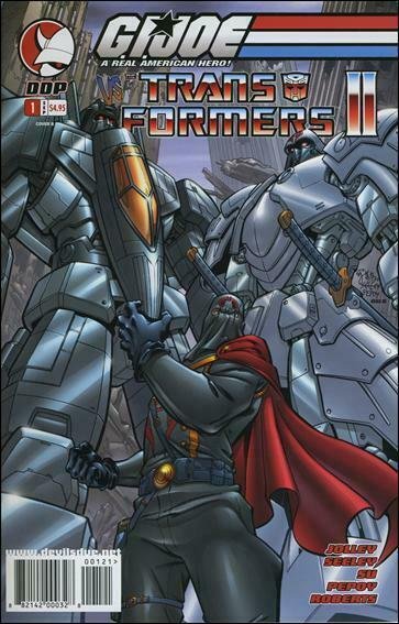 G.I. Joe vs. The Transformers (Vol. 2) #1B VF/NM; Devil's Due | save on shipping