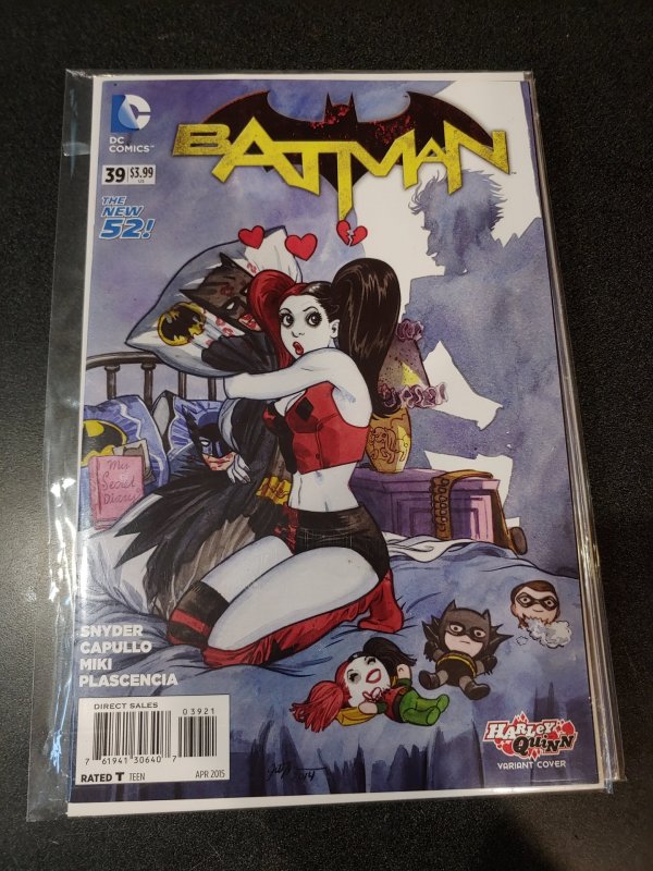 Batman, Vol. 2 # 39 (1st Print) Jill Thompson Harley Quinn Variant Cover