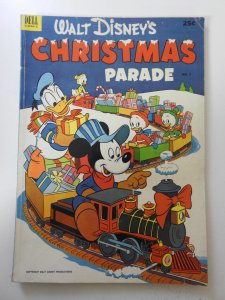 Walt Disney's Christmas Parade #4 (1952) VG+ Condition!