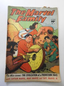 Marvel Family #5 (1946) VG- Condition ink fc