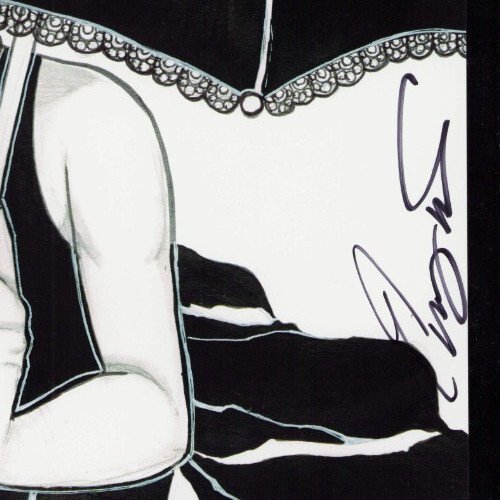 DC Comics' DEATH by Everette Hartsoe. SIGNED 11 x 17 Print