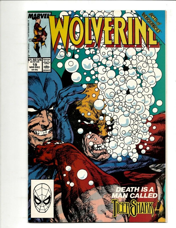 9 Comics Wolverine # 2 3 19 20 21 59 + Meltdown # 1 Marvel Presents # 3 46  BJ1
