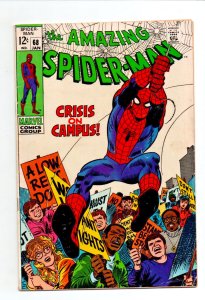 Amazing Spider-Man #68 - Romita sr - 1969 - FN/VF