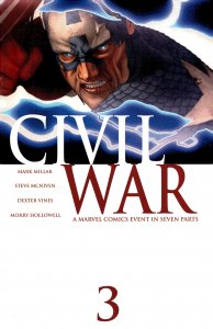Civil War #3 (2006) Captain America [Key Issue]