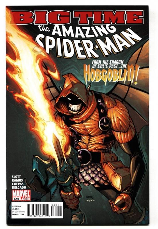 Amazing Spider-Man #649 2011 Phil Urich becomes the Hobgoblin