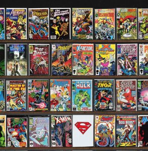 Huge Lot 140+ Comics with X-Factor, Silver Surfer, The Uncanny X-Men & More!