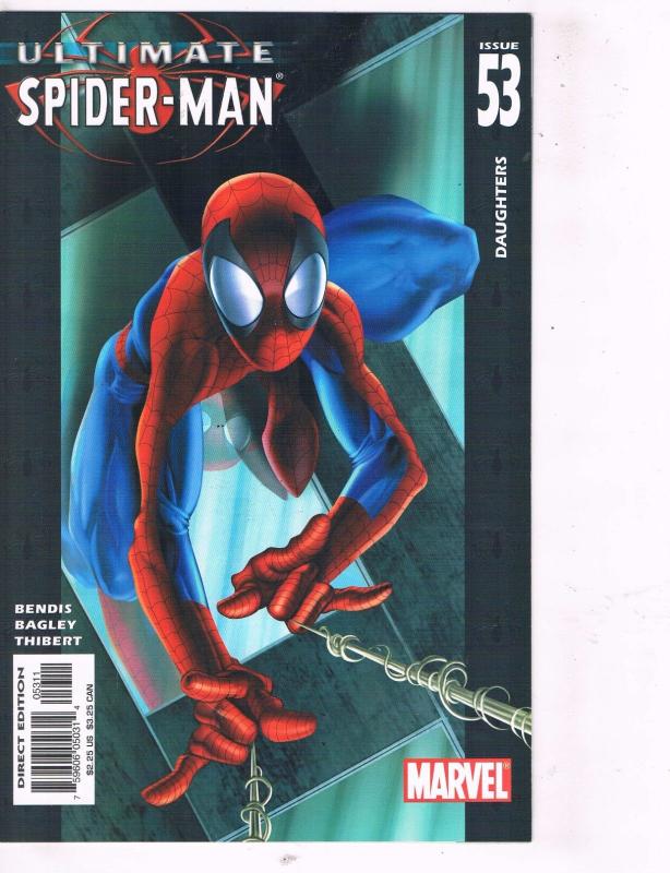 Lot Of 5 Ultimate Spider-Man Marvel Comic Books # 51 52 53 54 55 TW32