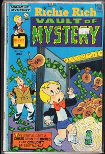 Richie Rich Vaults of Mystery #1 (1974)