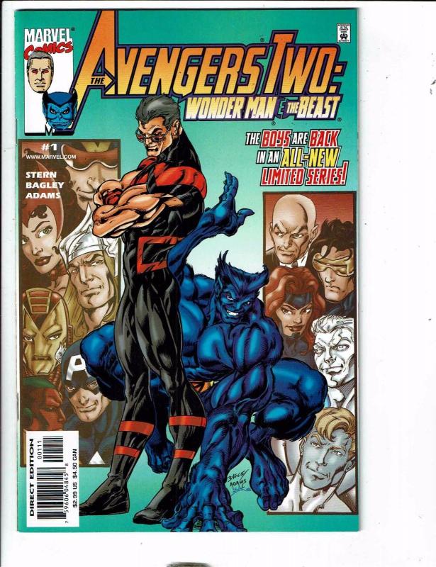 10 Marvel Avengers Comics United # 1 2 3 4 Wonder Man Beast 1 2 3 Next 1-3 RC10