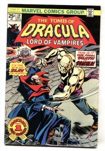 TOMB OF DRACULA #39 comic book-MARVEL-HORROR FN/VF