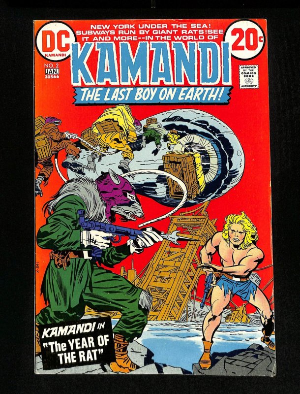 Kamandi, The Last Boy on Earth #2