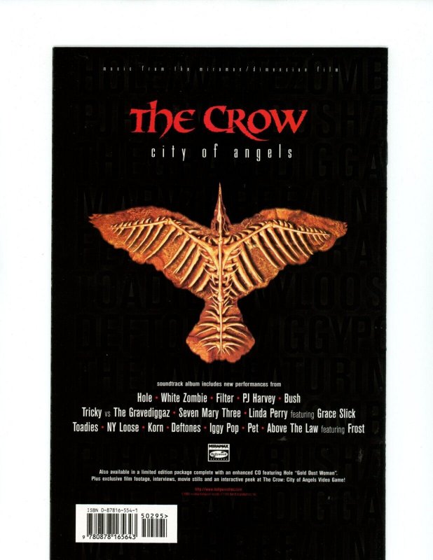 The Crow: Waking Nightmares #1-4 LOT - J.O' Barr. Phil Hester Art. (9.2) 1997