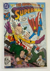 Adventures of Superman #496 Direct DC 4.0 VG Doomsday Glimpse (1992)  