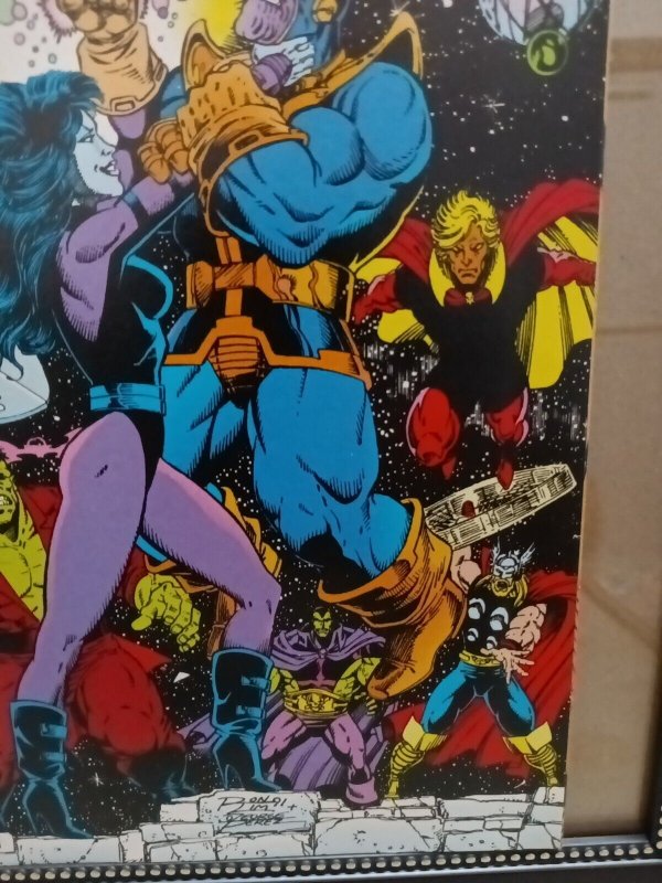 Infinity Gauntlet 6 Marvel Comics 1991 Jim Starlin George Perez Thanos. P04