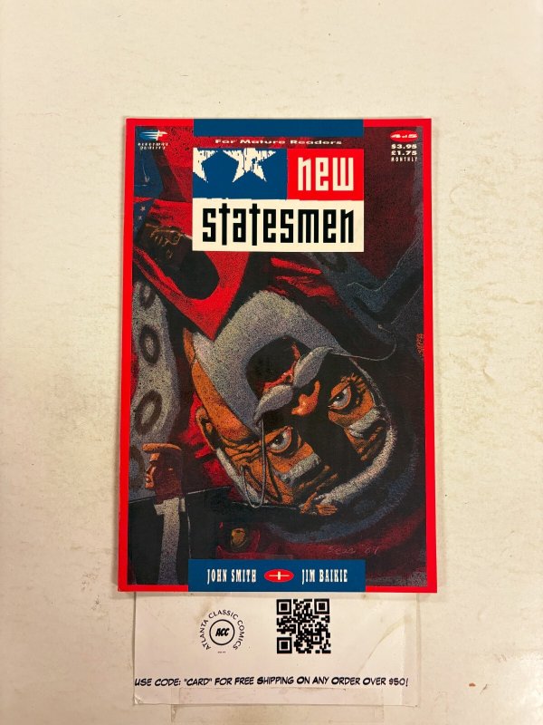 New Statesmen #4 NM Fleetway Quality comic Books Smith Baikie Phillips 29 HH97