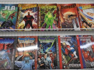 Huge Lot 51 TPB's W/ Spider-Man, Exiles, +More! Avg VF Condition!