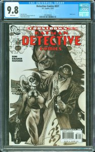 Detective Comics #837 (2007) CGC Graded 9.8 - Sketch Cover