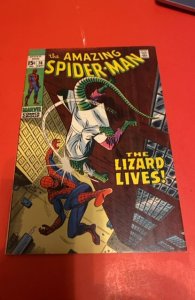 The Amazing Spider-Man #76 (1969) vs lizards