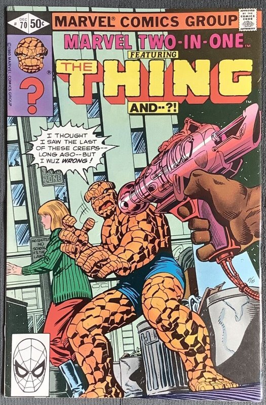 Marvel Two-In-One #70 (1980, Marvel) VF/NM