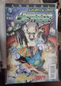 GREEN LANTERN ANNUAL  #2 2013 DC the new 52  LIGHTS OUT PART 5 RELIC