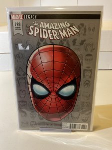 Amazing Spider-Man #789  2017  9.0 (our highest grade)  Headshot Legacy Variant!
