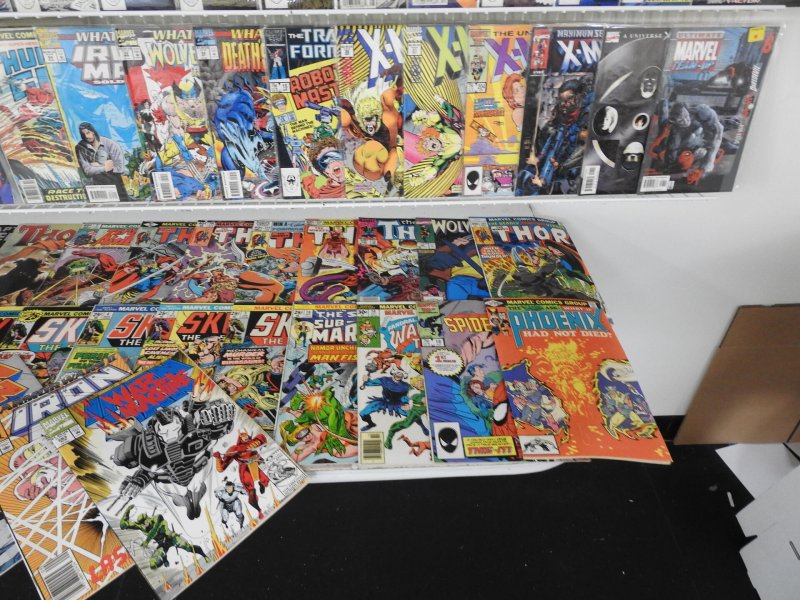 Huge Lot 160+ Comics W/ X-Men, Daredevil, Spider-Man+ Avg VF- Condition!