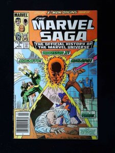 Marvel Saga #4  Marvel Comics 1986 Vf/Nm Newsstand