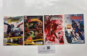 4 Avengers Marvel Comic Books # 5 6 7 8 Defenders Iron Man Hulk Thor 21 JS71