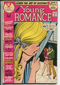 Young Romance #180 1972-DC-Giant issue-Art of Kissing-Love Hollywood Style-G