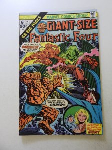 Giant-Size Fantastic Four #6 (1975) FN/VF condition